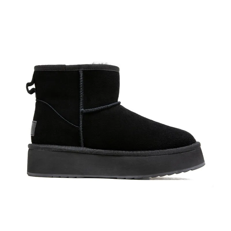 CAMEL Snow Boots Women's Black/Chestnut-1