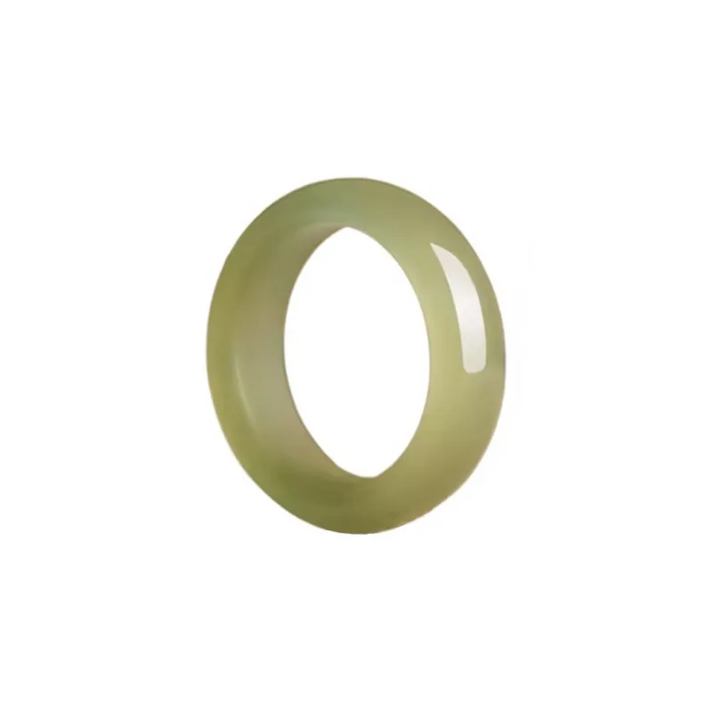 Run Ding Hetian Jade Rings Jasper Unisex-0