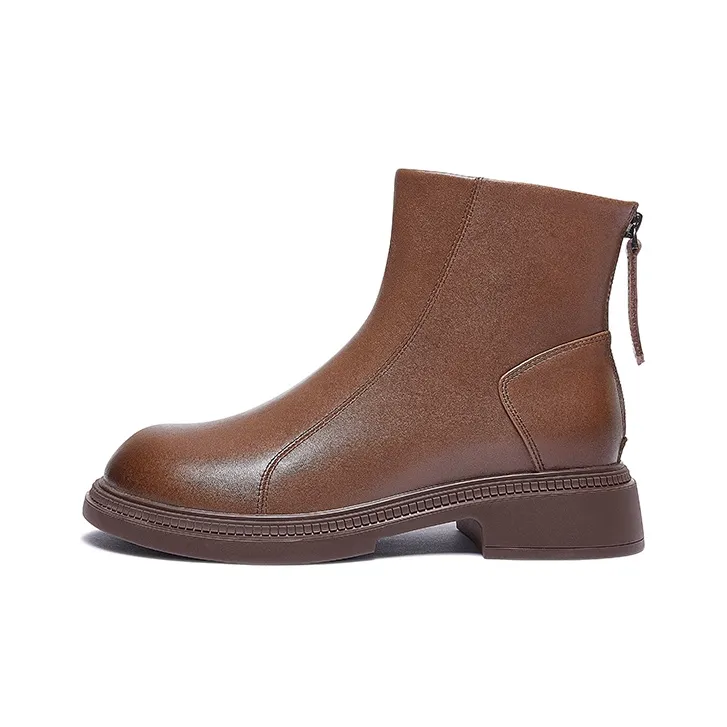 CAMEL Ankle Boots Women's Black/Beige/Brown-5