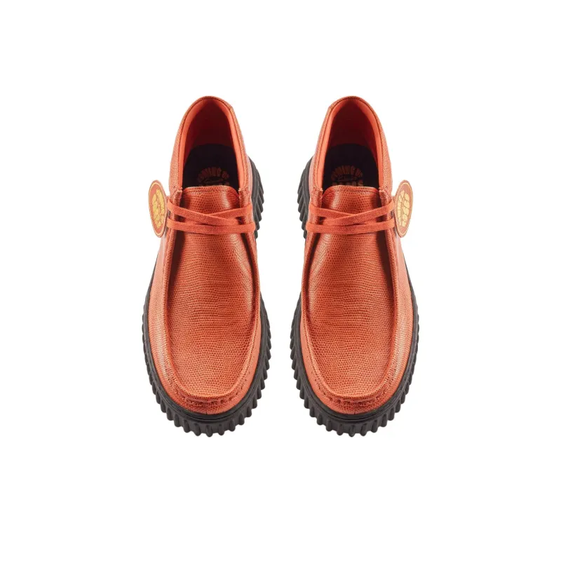 Martine Rose x Clarks Wallabee Ankle Boots Unisex Orange-3
