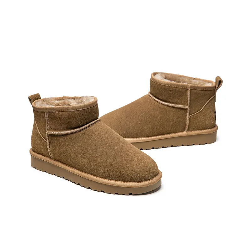 WEISHIBANGWEI Warm And Wear Resistant Crew Snow Boots Men's-10