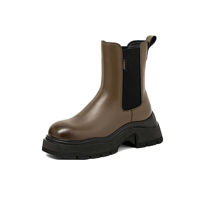 COMELY Short Chelsea Boots 6cm Women's-5