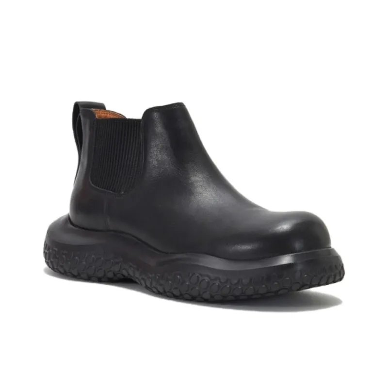 Teenie Weenie Short Chelsea Boots 4cm Women's Black-1