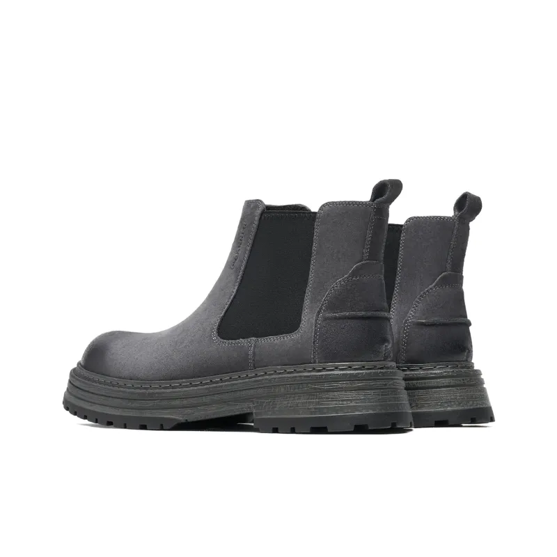 C°BANNER Short Chelsea Boots Men's Black-3