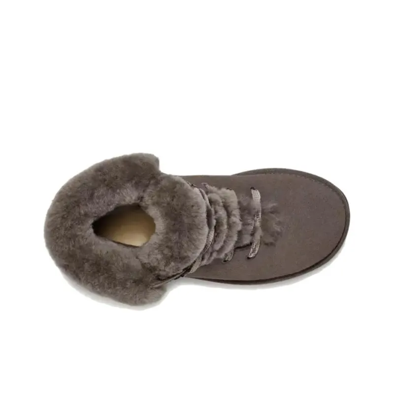UGG Short Snow Boots Women's Dark Umber-3