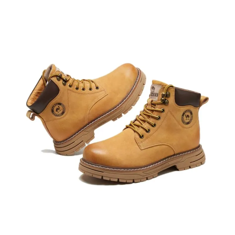 CAMEL Martin Boots Men CAMEL/Coffee-3