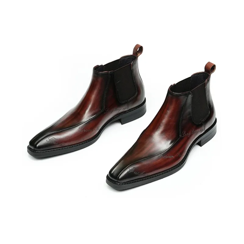 ASTON M.JAZZ Short Chelsea Boots Men's-12