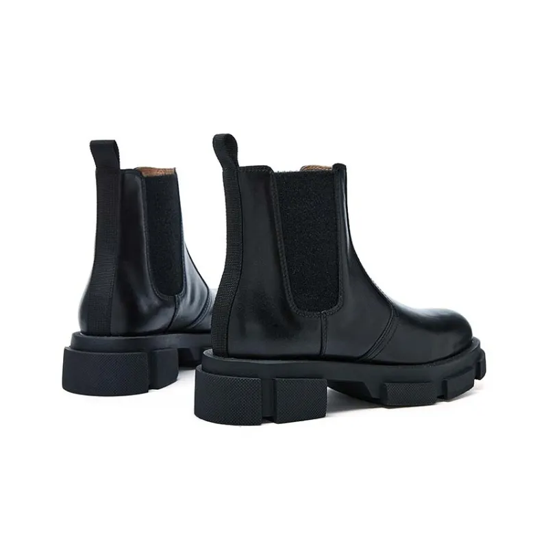 Marie Claire Short Chelsea Boots 4.5cm Women's Black-3