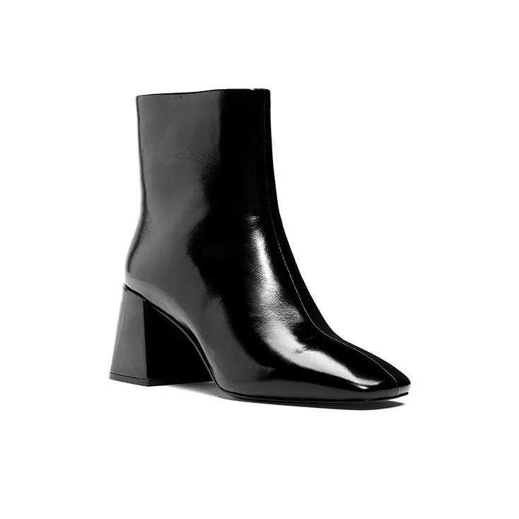 VMe Ankle Boots Women's White/Black-5