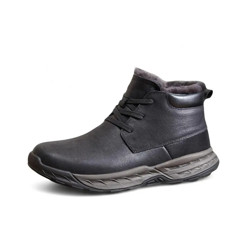 Devanro Warm Wear-Resistant Slip-Resistant Snow Boots Men's-0