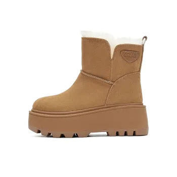 EBLAN Snow Boots Women's Camel