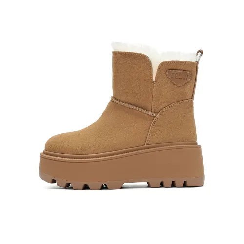 EBLAN Snow Boots Women's Camel
