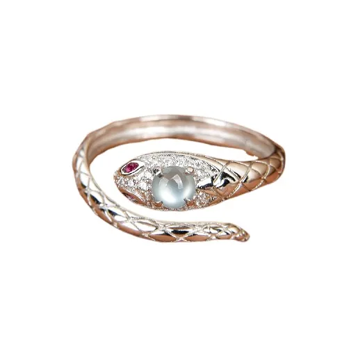 Yufujin Ice Type Jadeite Rings Unisex-5