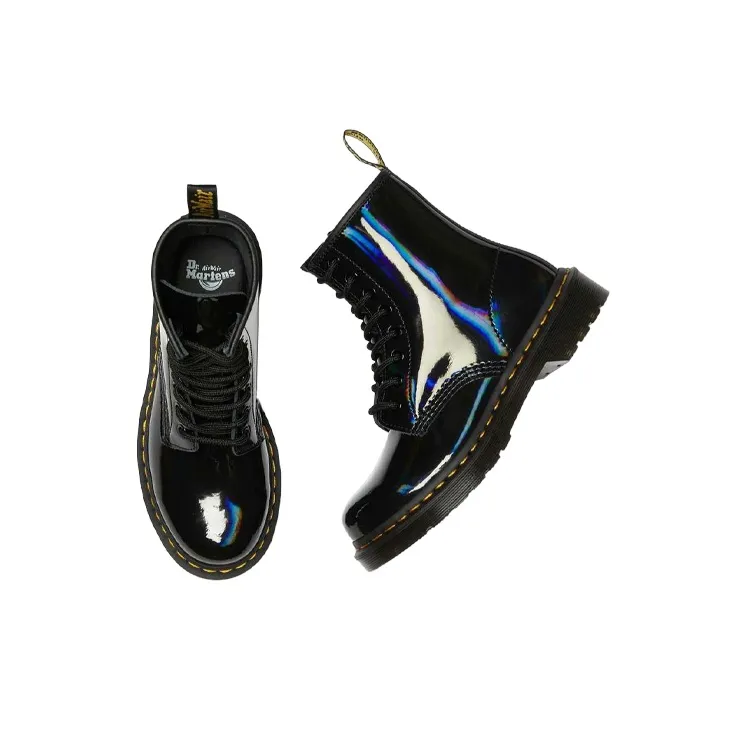 Dr.Martens 1460 Rainbow Black Women's-2