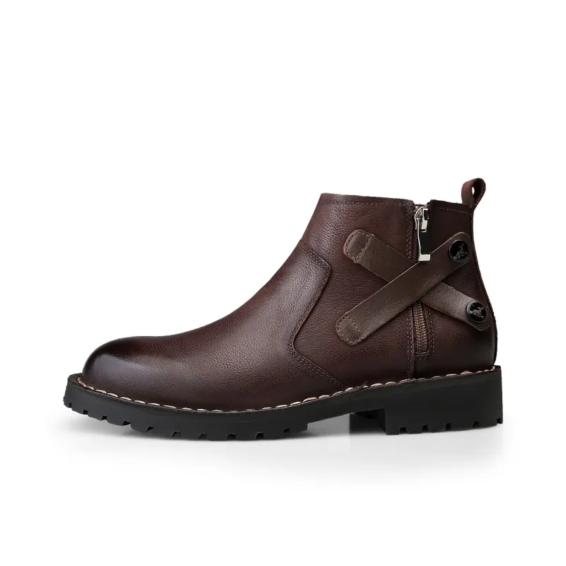 BECK Ankle Boots Men Black-5