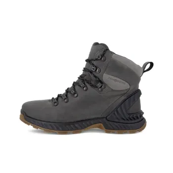 Ecco Short Outdoor Boots Men's Gray