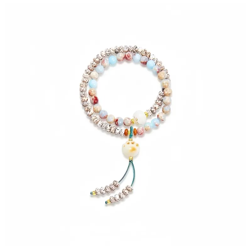 Memories Star Moon Bodhi Seeds Bracelets Unisex-0