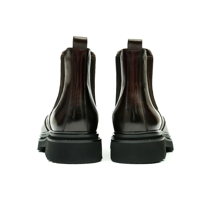 ASTON M.JAZZ Short Chelsea Boots Men's-10
