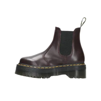 Dr.Martens Short Chelsea Boots Women's Burgundy