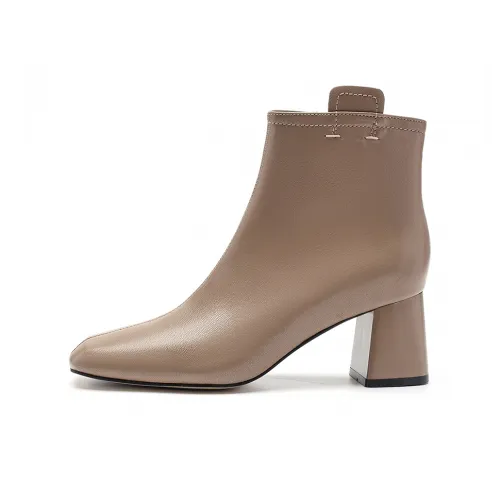 EBLAN Ankle Boots Women's Apricot