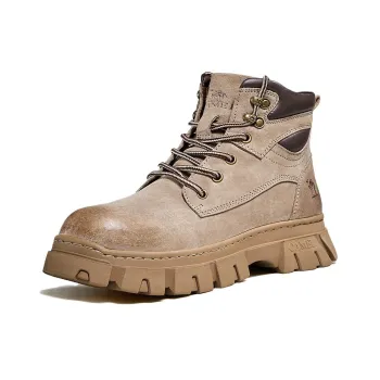 CAMEL Short Martin Boot 5cm Men's Elsa