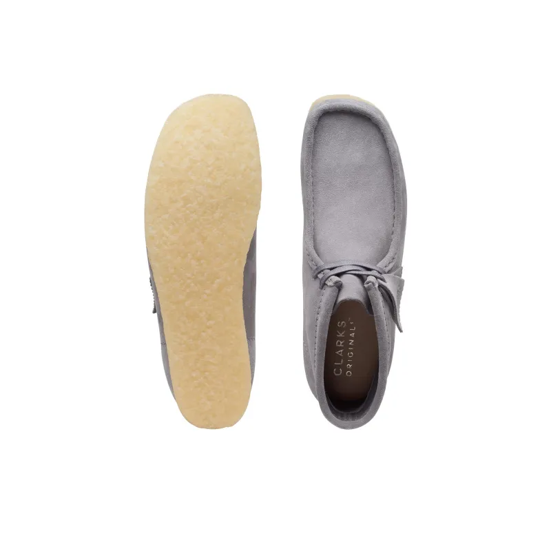 Clarks Originals Wallabee Boot Grey Suede-6