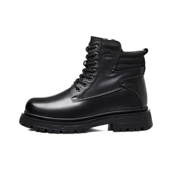 MODENGPAN Short Martin Boot 3cm Men's Black