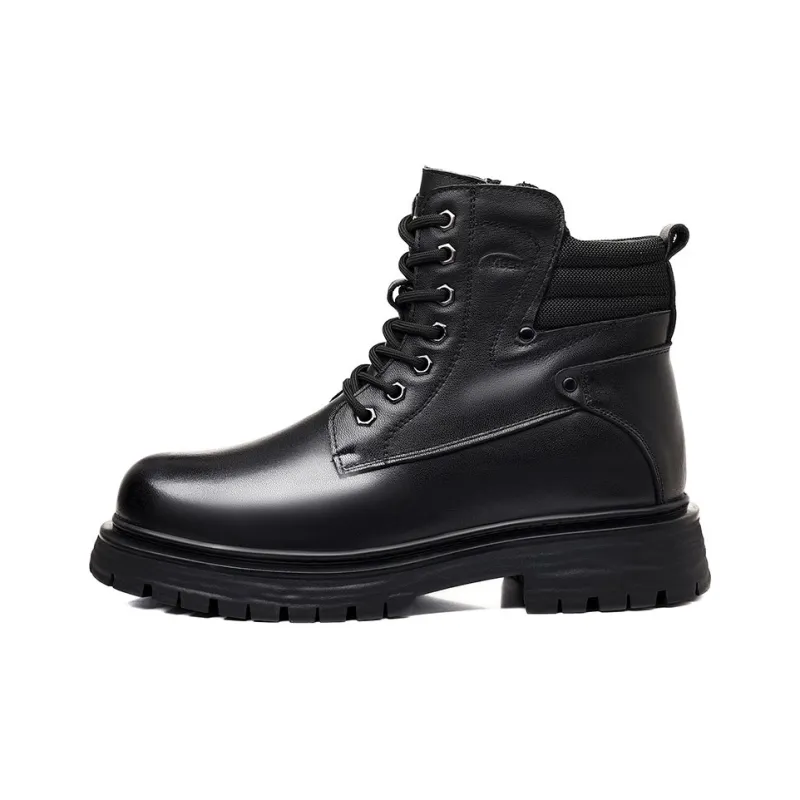 MODENGPAN Short Martin Boot 3cm Men's Black-0