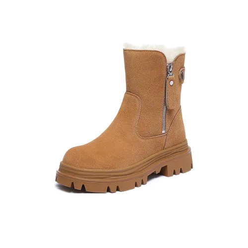 CAMEL Thermal Abrasion Resistant Snow Boots Women's