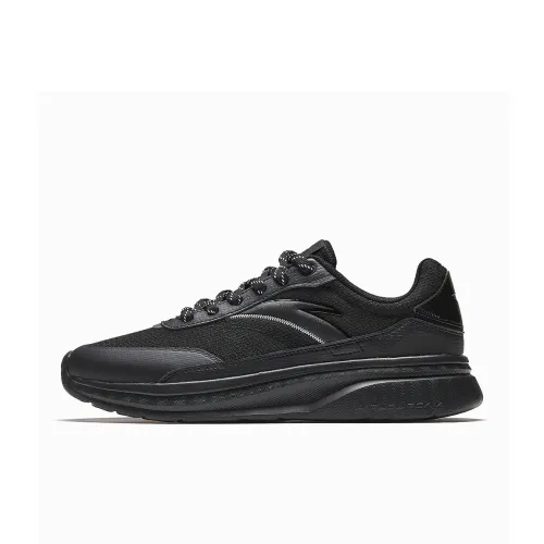 Anta Traveler GZ Anti Slip Wear Resistant Low Top Chunky Sneakers Men's Black