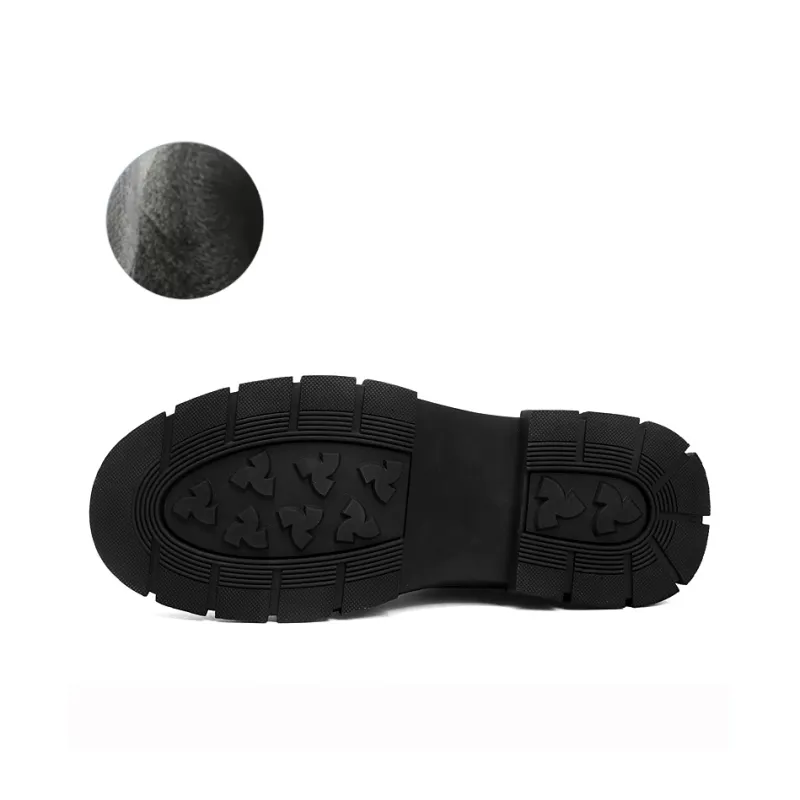 Wen Nai Short Martin Boot Men's Black-4