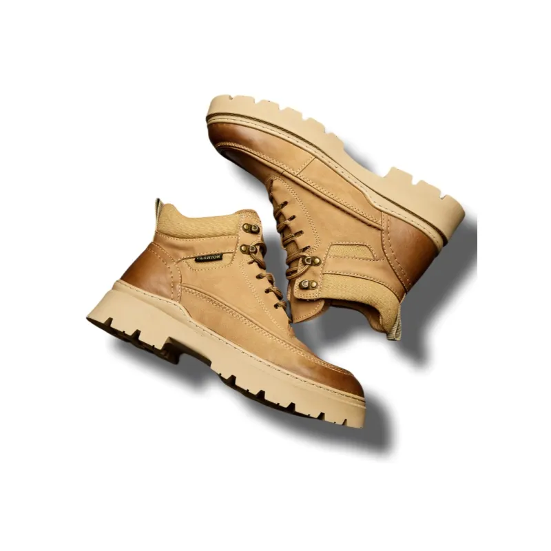 Brounvanm Short Outdoor Boots 4cm Men's-1