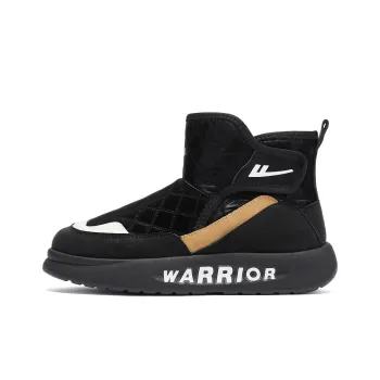 WARRIOR Snow Boots Men Black Orange