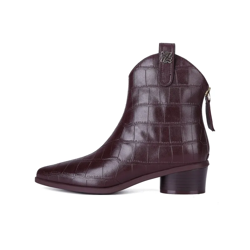 PIERCE GENTRY Ankle Boots 3.5cm Women's-5