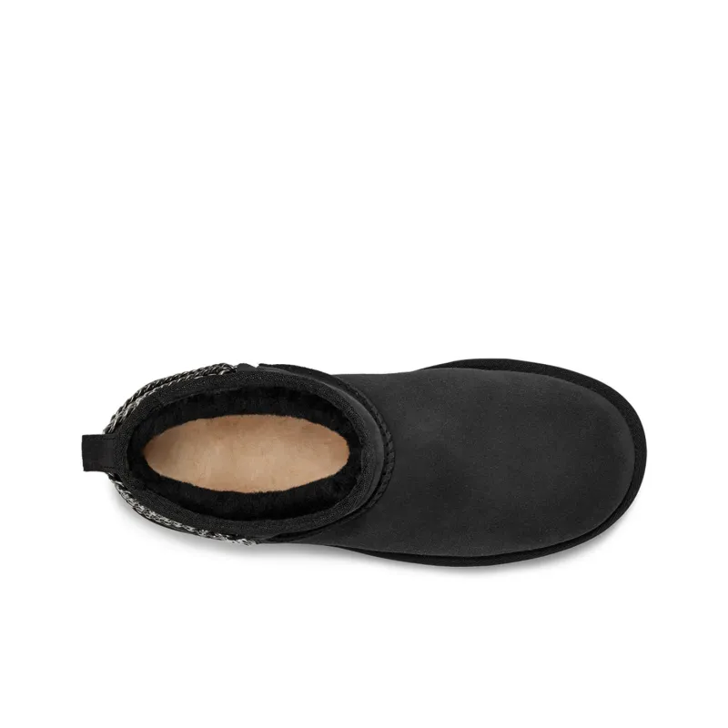 UGG Classic Ultra Mini Chains 'Black' Women's-4