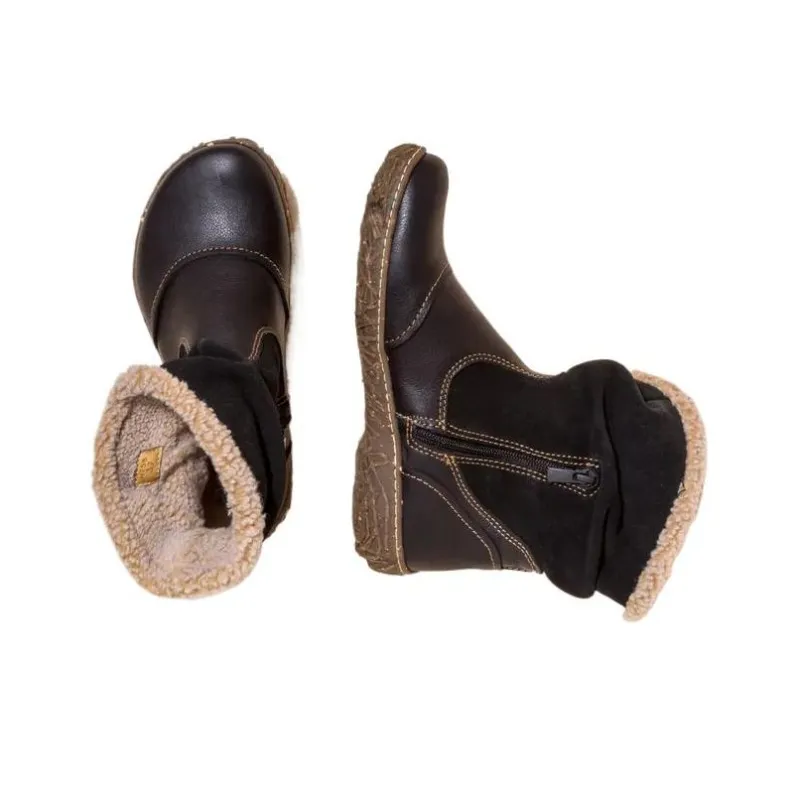 El Naturalista Ankle Boots Women's Black-2