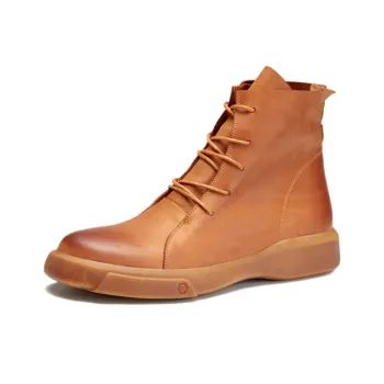 Brounvanm Ankle Boots Men Black/Gray/Brown