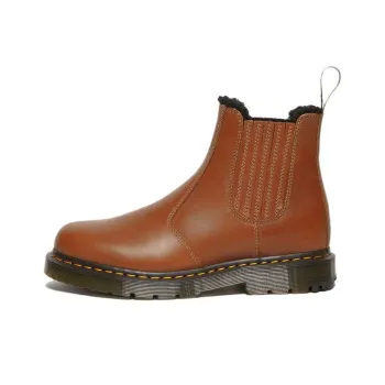 Dr.Martens 2976 Short Chelsea Boots Unisex Yellow Brown