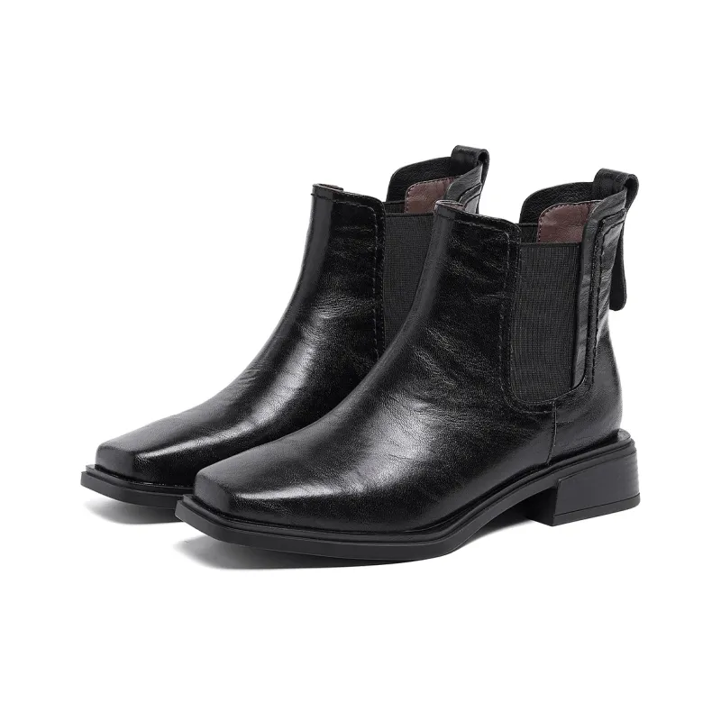 ST&SAT Short Chelsea Boots 3.5CM Women's-2