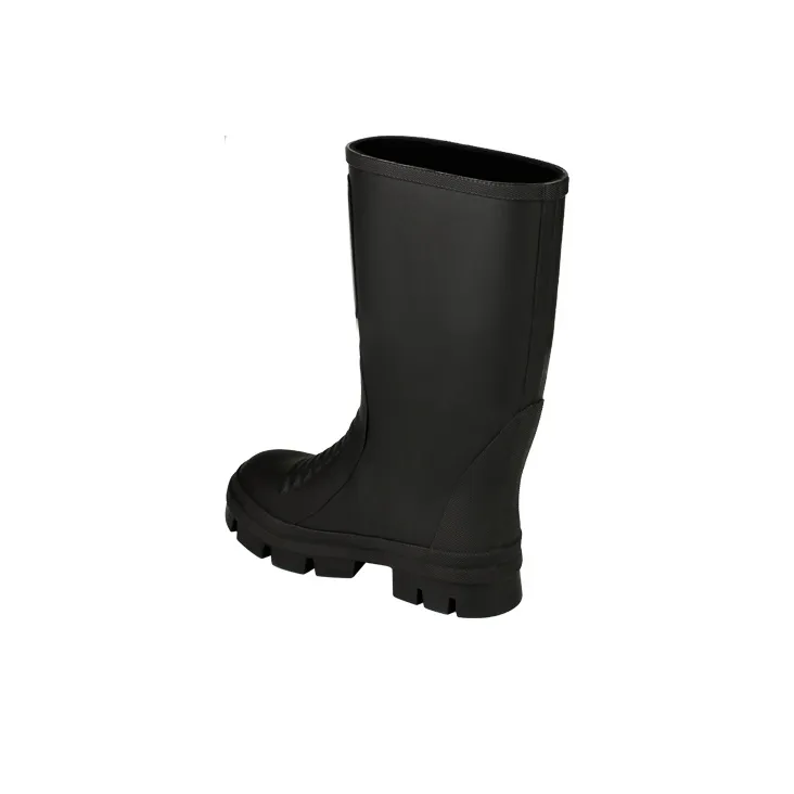 LAST LAZY Slip Resistant Warm Highway Rain Boots Unisex-2