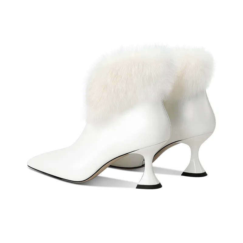 HAOYASENNU Ankle Boots 6.5cm Women's-6