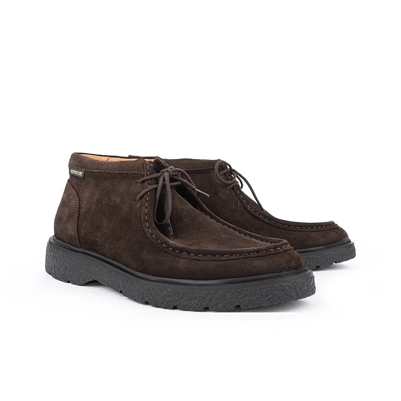 MEPHISTO Ankle Boots Men Blue/Dark Brown-8