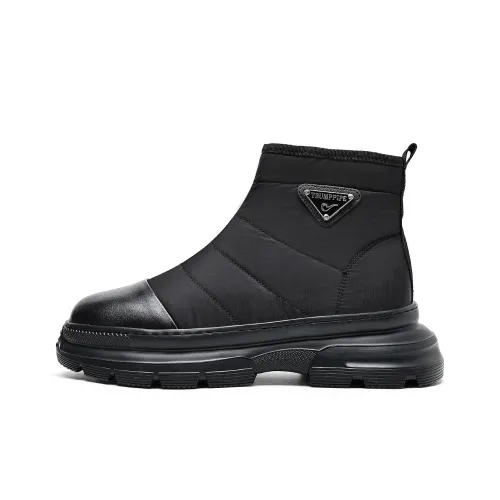 TRUMPPIPE Ankle Boots Men's Black