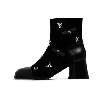 CAMEIDO Ankle Boots 6cm Women's Black