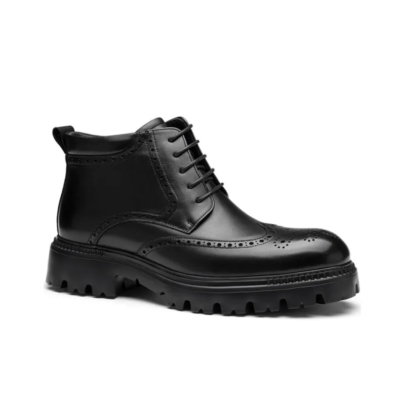 SAINT ANGELO Short Martin Boot Men's Black-1