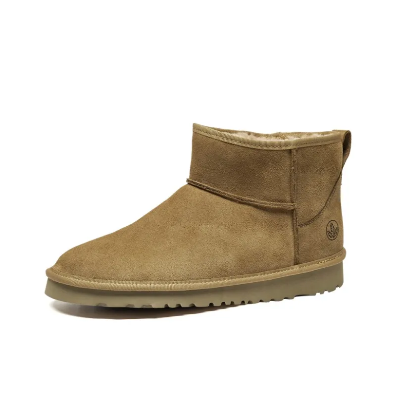 LEAVELAND Warm Crew Snow Boots Unisex-1