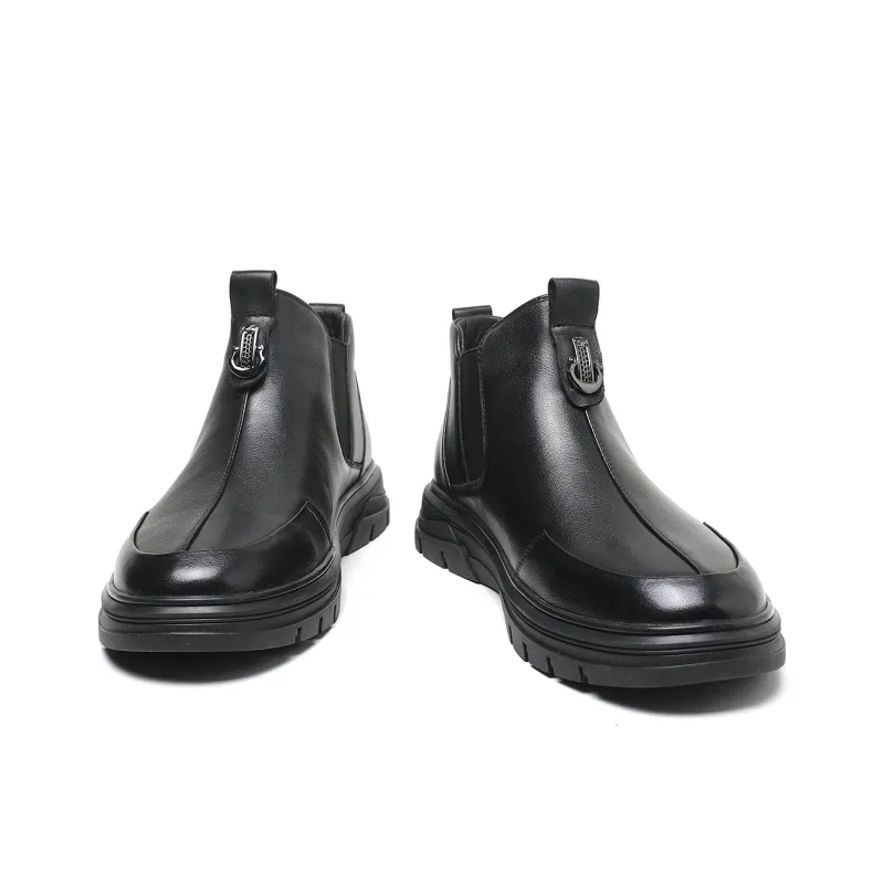 TRUMPPIPE Ankle Boots Men's Black-2