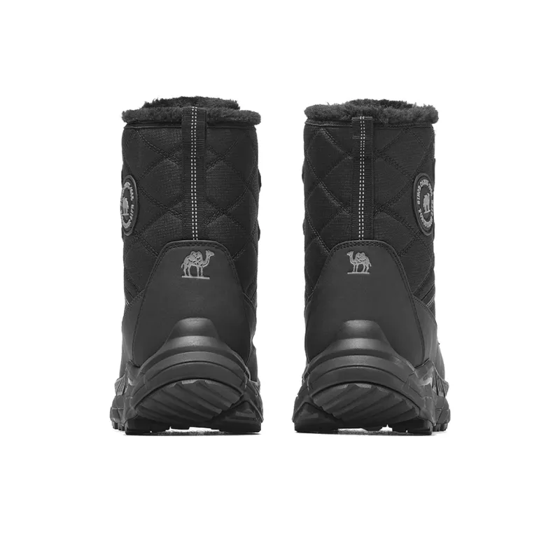 CAMEL Warm Wear-Resistant Height Increasing Coverage Balance Crew Snow Boots Women's-12