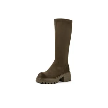 PT'SON Knee high Boots Women's Black