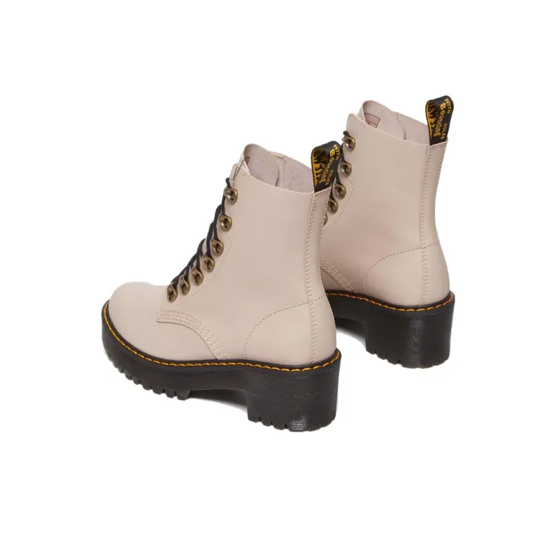 Dr.Martens LEONA Ankle Boots Women's Taupe-3